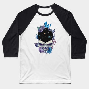 Death Space Skull Baseball T-Shirt